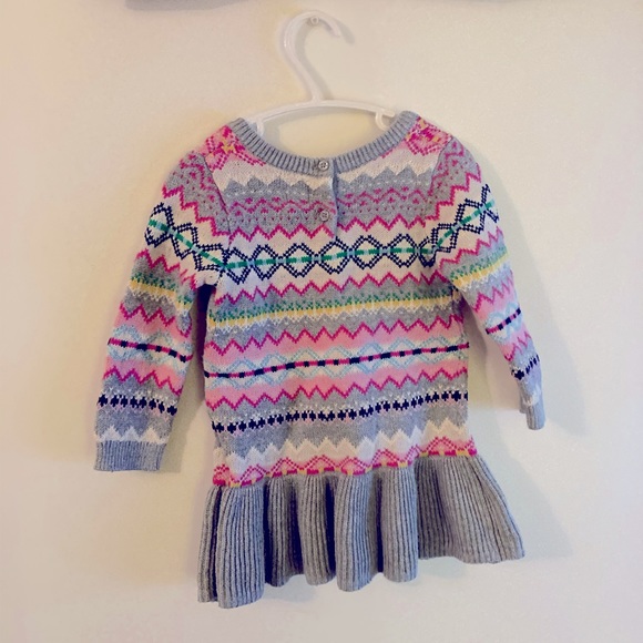 Gap Fair Isle Knit Sweater Dress - Picture 2 of 4